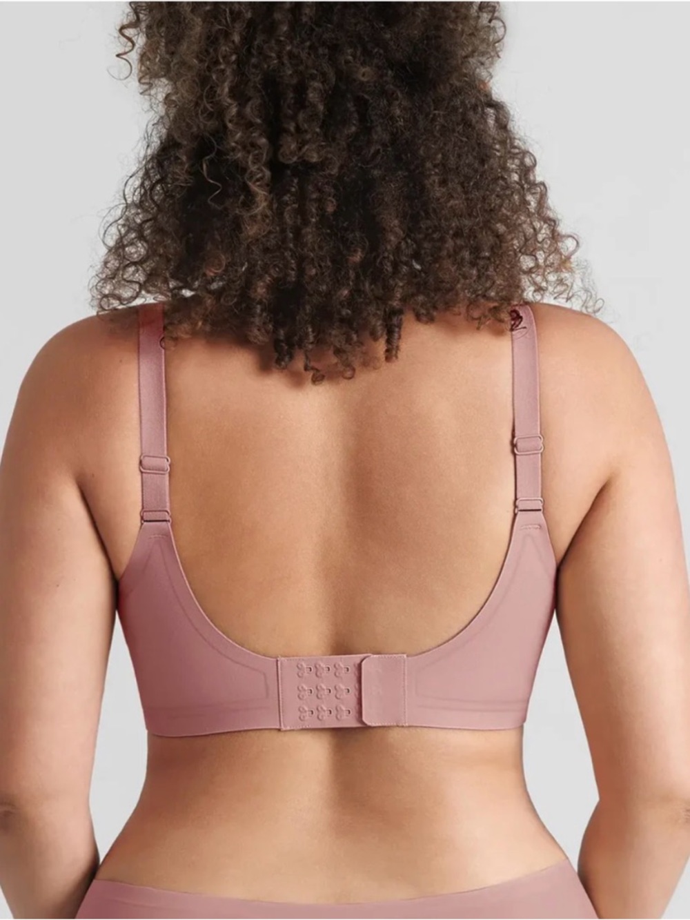 Feelingirl Jelly Support Comfort Wireless Seamless Plunge Bra - Picture 4 of 5
